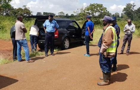 Dafton Mwitiki's vehicle found in Juja.webp