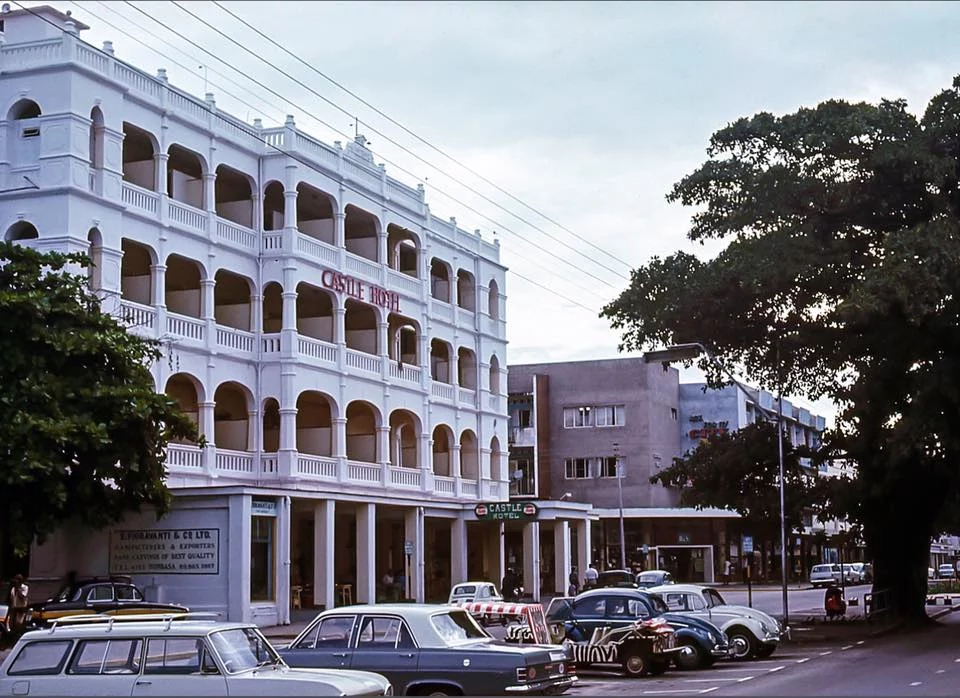 ‪Castle Hotel, Mombasa, in 1967.‬