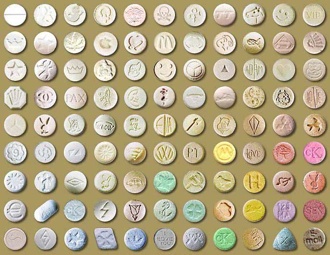 Ecstasy Pill drugs