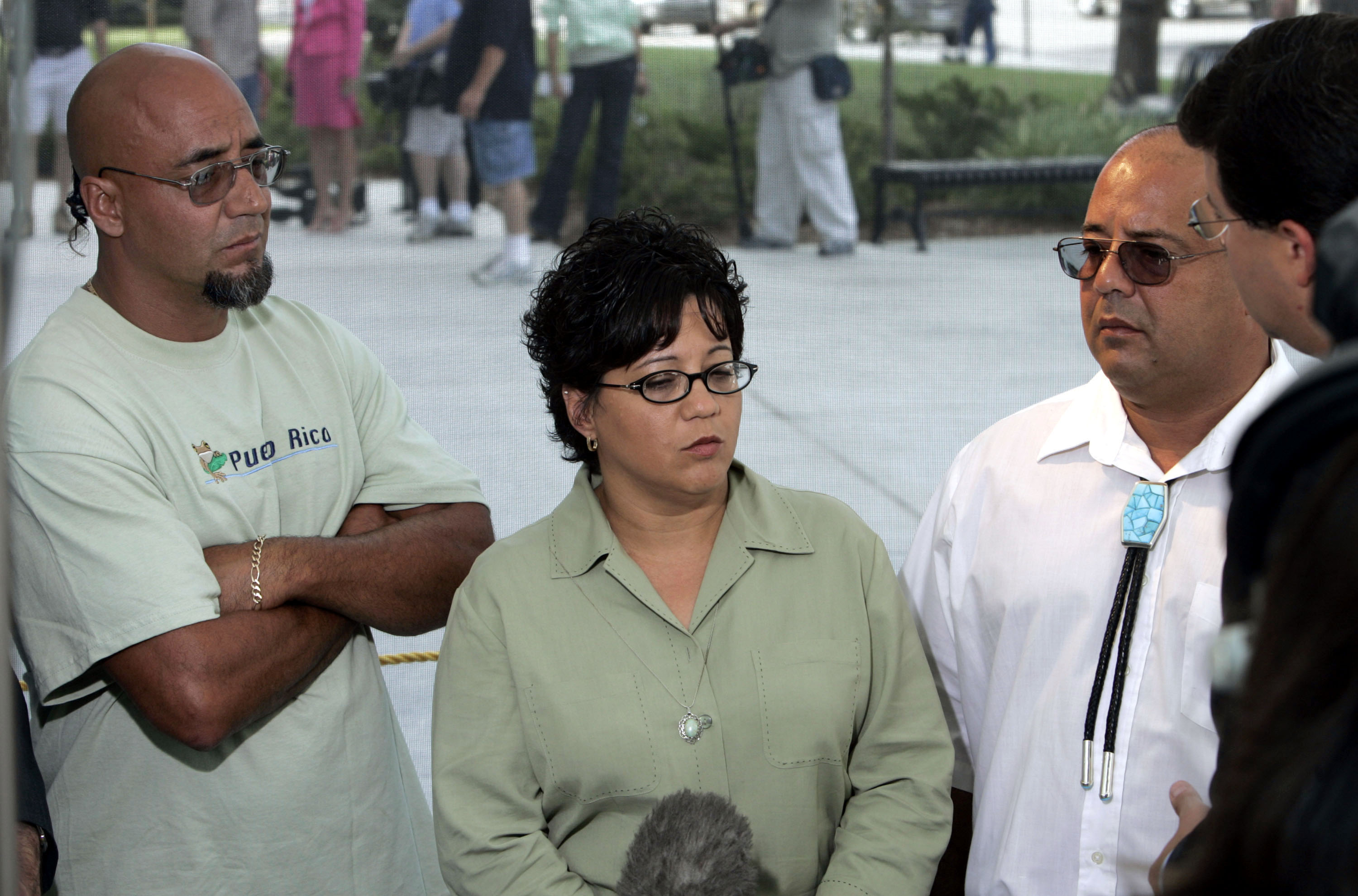 Charlie Otero, his younger sister Carmen Montoya and brother Daniel Otero - children of the first victims of the BTK Killer