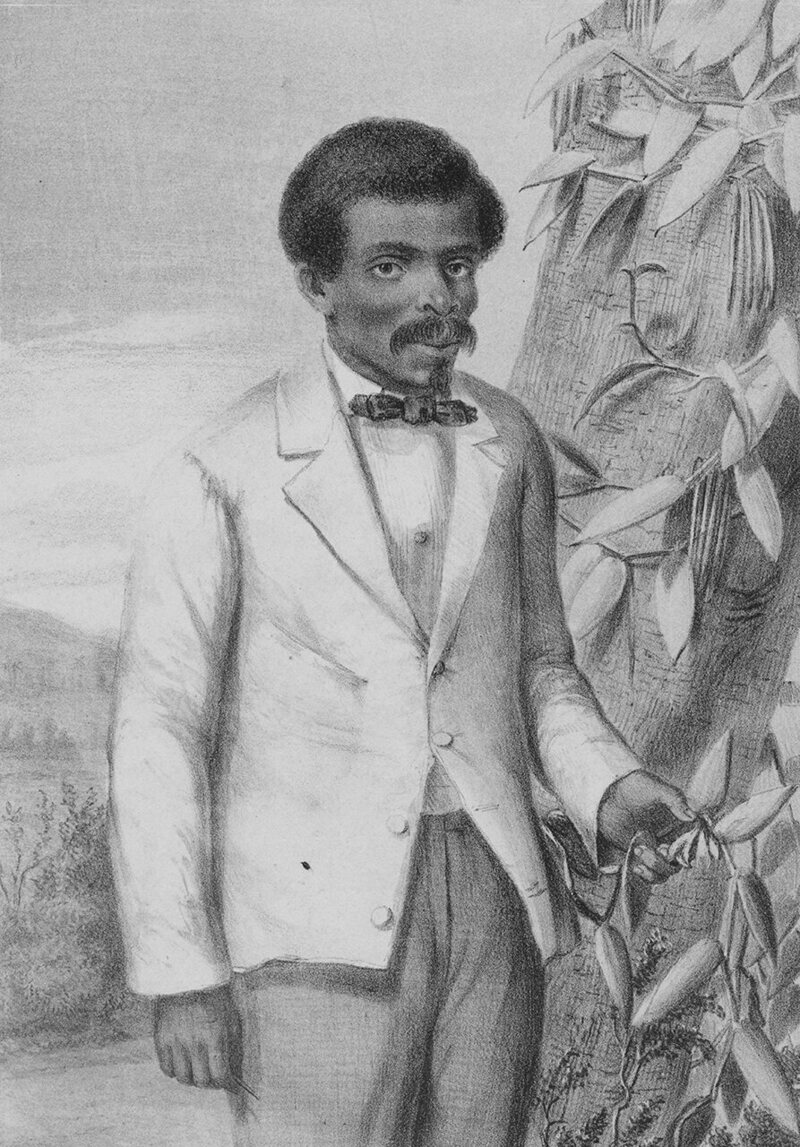 Edmond Albius was a formerly enslaved person who invented, as a child, an efficient method of vanilla pollination, changing the cultivation of the coveted spice. 