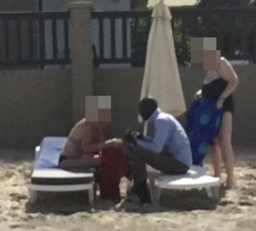  Older British women are famed for holidaying in The Gambia, where some pick up African gigolos