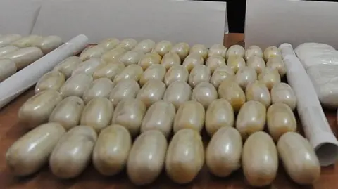 AFP An image of confiscated cocaine (file)