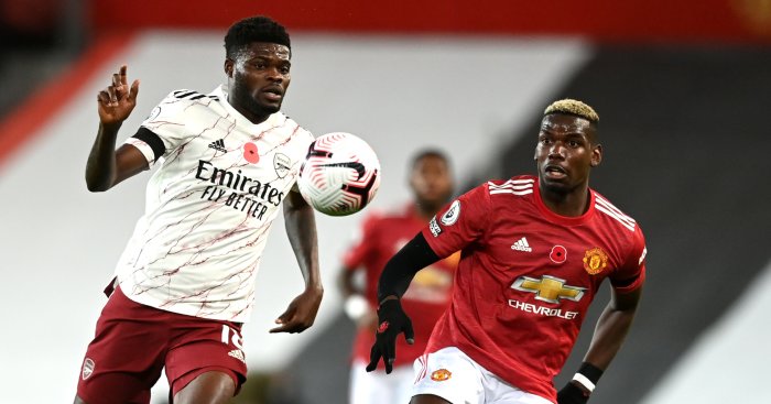 Thomas Partey Paul Pogba Manchester United Arsenal