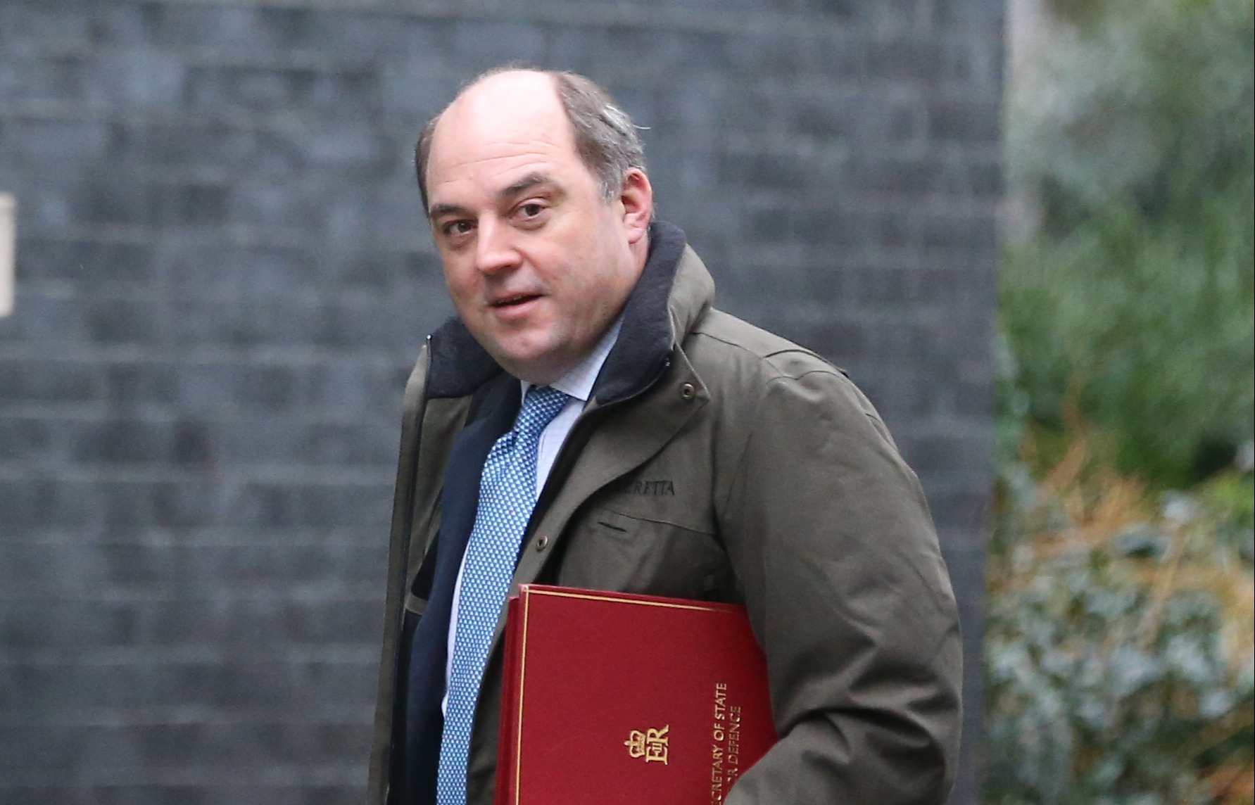 Defence Secretary Ben Wallace visited the camp recently