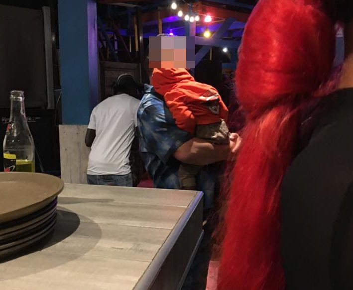  Lamin Fatty, National Coordinator of the Children’s Protection Alliance, said this boy shouldn't be in a bar so late at night, adding: We do not encourage physical affection with minors