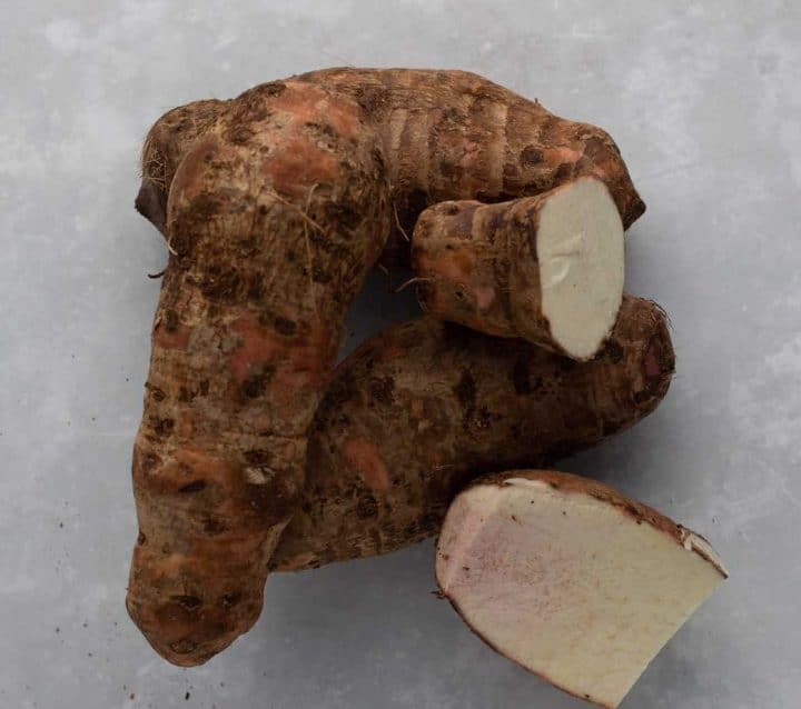 Cocoyam corms